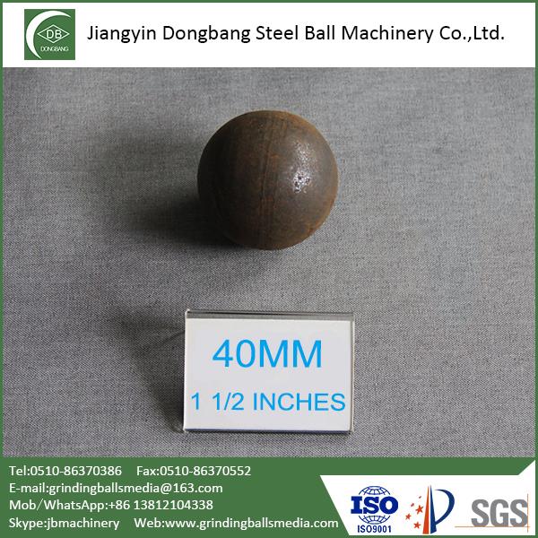 125mm Forged Grinding Ball For Iron Ore Mine