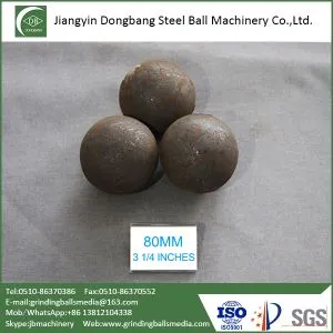 80mm čelične kugle za rudnik srebrne rude